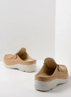 Slippers|Klompen<Wolky Roll Slide - beige nubuck beigenubuck