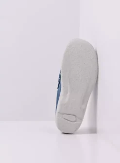 Slippers|Klompen<Wolky Roll Slide - blauw effectleer blauweffectleer