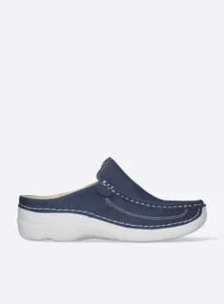 Slippers|Klompen<Wolky Roll Slide - denim nubuck denimnubuck