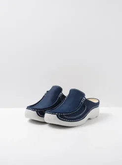 Slippers|Klompen<Wolky Roll Slide - denim nubuck denimnubuck
