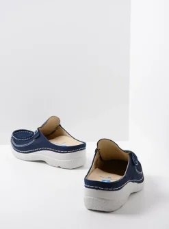Slippers|Klompen<Wolky Roll Slide - denim nubuck denimnubuck