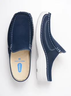 Slippers|Klompen<Wolky Roll Slide - denim nubuck denimnubuck