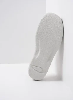 Slippers|Klompen<Wolky Roll Slide - lichtgrijs nubuck lichtgrijsnubuck