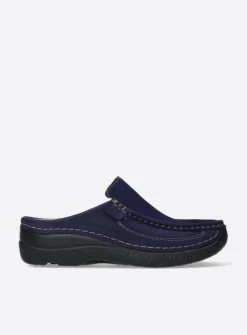 Slippers|Klompen<Wolky Roll Slide - paars nubuck paarsnubuck