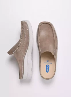 Slippers|Klompen<Wolky Roll Slide - safari effectleer safarieffectleer