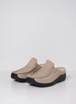 Slippers|Klompen<Wolky Roll Slide - safari nubuck safarinubuck