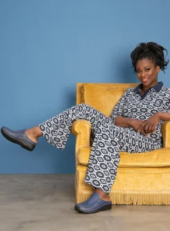 Slippers|Klompen<Wolky Roll Slide - sky-blue leer sky-blueleer