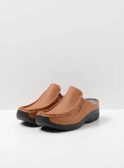 Slippers|Klompen<Wolky Roll Slide Vegan - cognac