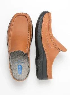 Slippers|Klompen<Wolky Roll Slide Vegan - cognac