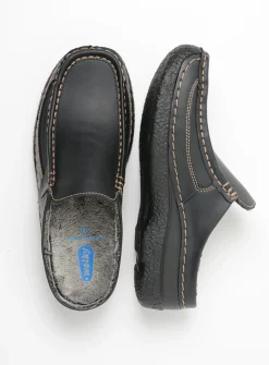 Slippers|Klompen<Wolky Roll Slide Vegan - zwart