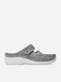 Slippers|Klompen<Wolky Roll Slipper - taupe flower taupeflower
