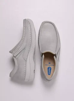 Instappers<Wolky Roll Sneaker - gebroken wit effectleer gebrokenwiteffectleer