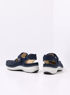 Sandalen<Wolky Rolling Sun - denim effectleer denimeffectleer