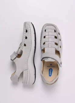 Sandalen<Wolky Rolling Sun - gebroken wit effectleer gebrokenwiteffectleer