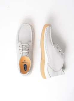 Lage Veterschoenen|Hoge Veterschoenen<Wolky Rosella - lichtgrijs nubuck lichtgrijsnubuck