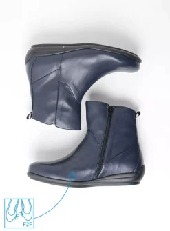 Herfst/Winter|Enkellaarsjes<Wolky Ryland F2F - blauw biocare blauwbiocare