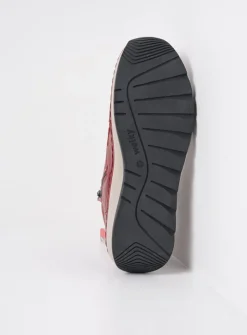 Hoge Veterschoenen<Wolky Salado - bordeauxrood leer bordeauxroodleer