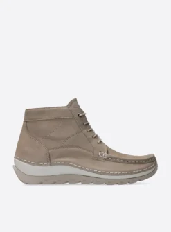 Hoge Veterschoenen<Wolky Salado - kaki nubuck kakinubuck