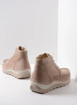 Hoge Veterschoenen<Wolky Salado - kaki nubuck kakinubuck