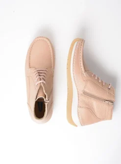 Hoge Veterschoenen<Wolky Salado - lichtbeige leer lichtbeigeleer