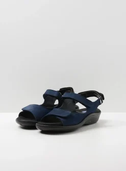 Sandalen<Wolky Salvia - denim nubuck denimnubuck