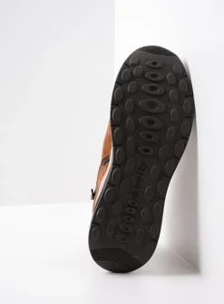 Hoge Veterschoenen|Wandelschoenen<Wolky Scone WR - cognac combi leer cognaccombileer