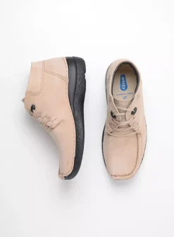 Hoge Veterschoenen|Herfst/Winter<Wolky Seamy Moc - safari nubuck safarinubuck