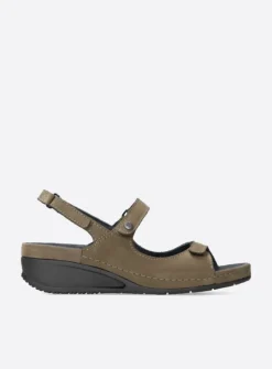 Sandalen<Wolky Shallow - beige nubuck beigenubuck