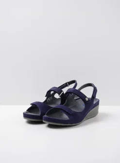 Sandalen<Wolky Shallow - paars nubuck paarsnubuck