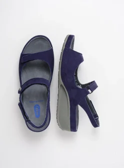 Sandalen<Wolky Shallow - paars nubuck paarsnubuck