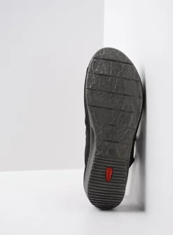Sandalen<Wolky Shallow - zwart nubuck zwartnubuck