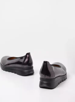 Instappers<Wolky Snallerina F2F - bordeaux lak biocare bordeauxlakbiocare