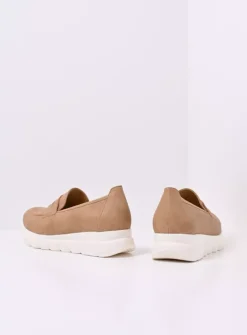 Instappers<Wolky Snoafer F2F - zand biocare zandbiocare