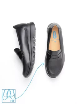 Instappers<Wolky Snoafer F2F - zwart biocare zwartbiocare