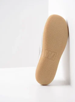 Lage Veterschoenen|Sneakers<Wolky Taranta - creme wit leer cremewitleer