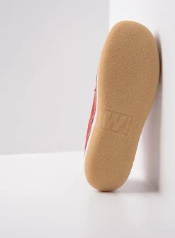 Lage Veterschoenen|Sneakers<Wolky Taranta - rood leer roodleer