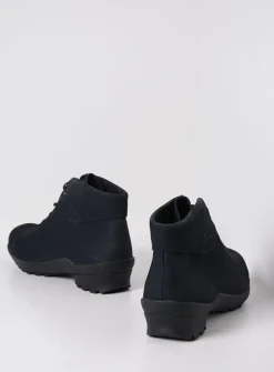 Hoge Veterschoenen|Herfst/Winter<Wolky Teton - blauw nubuck blauwnubuck