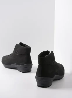 Hoge Veterschoenen|Herfst/Winter<Wolky Teton - zwart nubuck zwartnubuck