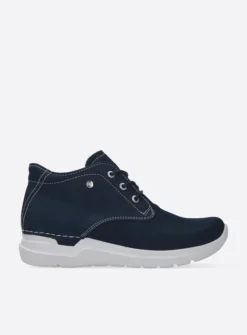 Hoge Veterschoenen|Wandelschoenen<Wolky Truth DB - denim nubuck denimnubuck