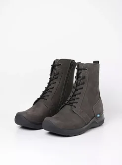 Hoge Veterschoenen|Veterlaarzen<Wolky Viper - asfalt nubuck asfaltnubuck