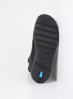 Hoge Veterschoenen|Veterlaarzen<Wolky Viper - zwart nubuck zwartnubuck