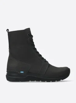 Hoge Veterschoenen|Veterlaarzen<Wolky Viper HV - asfalt nubuck asfaltnubuck