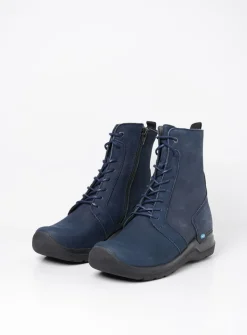 Hoge Veterschoenen|Veterlaarzen<Wolky Viper HV - denim blauw nubuck denimblauwnubuck