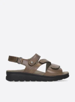 Sandalen<Wolky Yard - cognac leer cognacleer