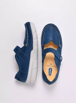 Bandschoenen<Wolky Yukon - blauw effectleer blauweffectleer