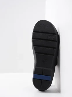 Slippers<Wolky Zaandam - zwart nubuck zwartnubuck